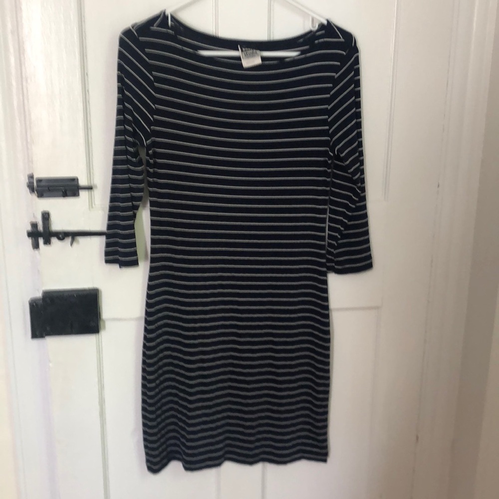 Knapp Studios navy nautical dress size M